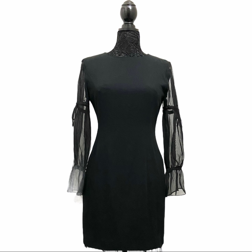 Vintage black shift dress